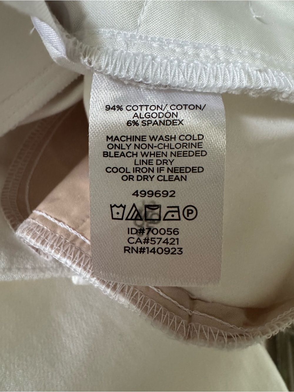 LOFT Riviera Pants White 6 Petite Cropped Marisa Fit Stretch New w/ tags NWT - Picture 16 of 16